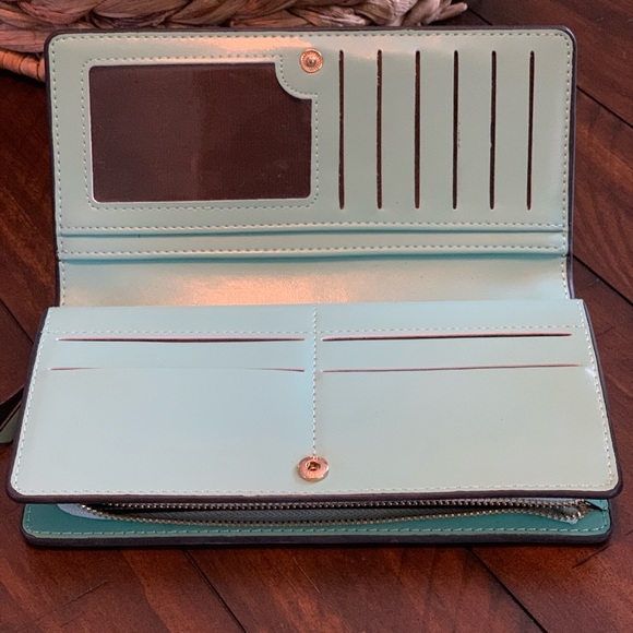 Teal wallet - Picture 2 of 4